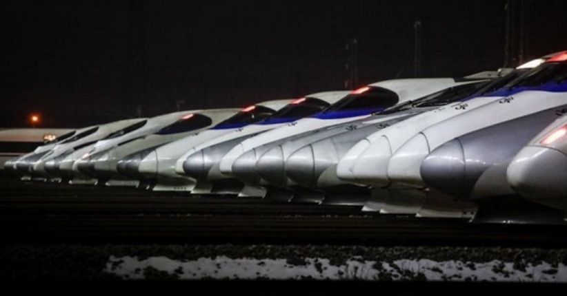 China Uji Prototipe Kereta dengan Kecepatan Supersonik