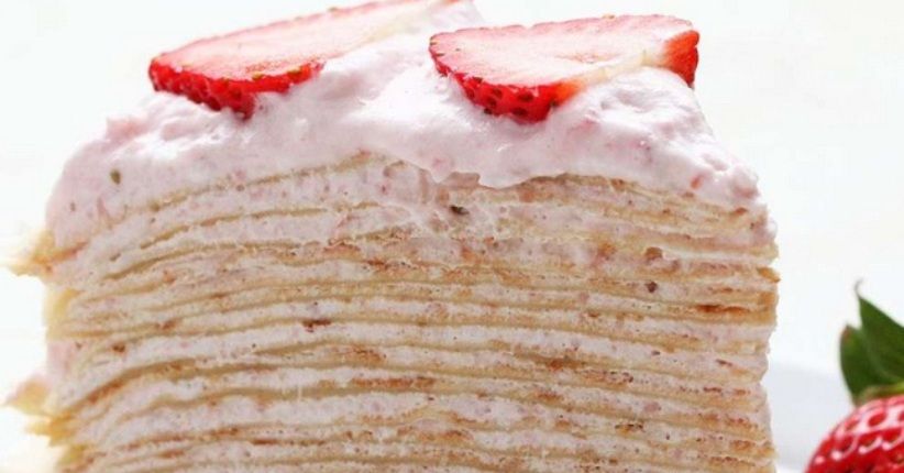 Lezatnya Menikmati Kerenyahan Crepes Pisang Stroberi di Pagi Hari