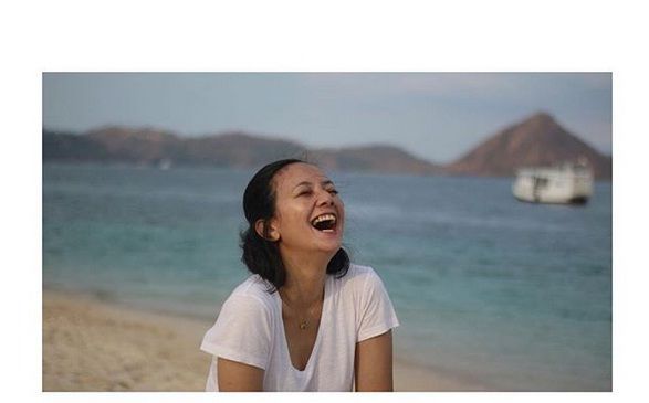 Lama Tidak Travelling, Cut Mini Terpukau Keindahan Bali