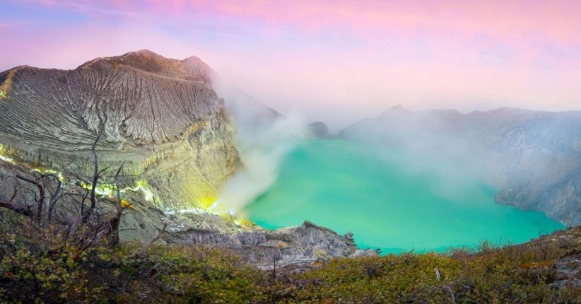 Miliki Lahar Biru Memesona, Menkeu Sri Mulyani Terpikat Kawah Ijen