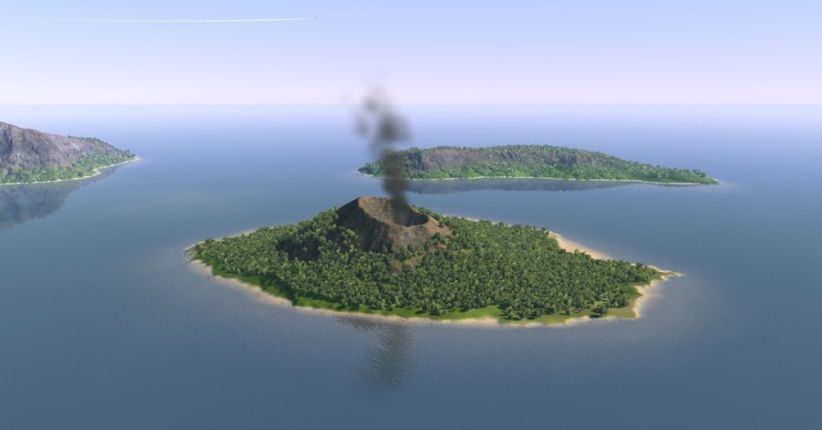 Gunung Krakatau Juara Volcano Cup, Intip Keindahannya