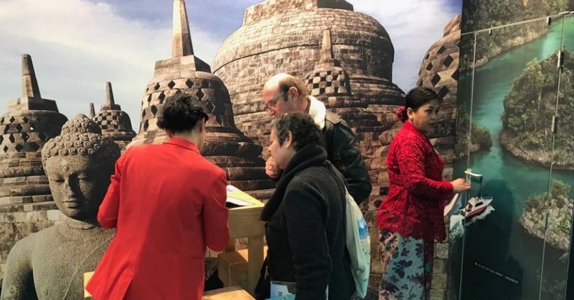 Borobudur hingga Danau Toba Eksis di Event Pariwisata Prancis