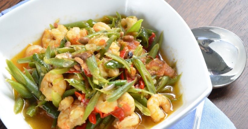 Nikmatnya Sayur Tauco Udang dengan Sambal Tuktuk Khas Medan