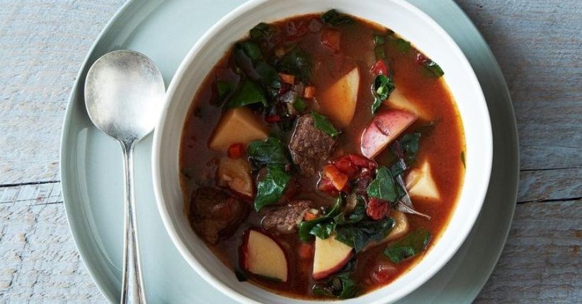 Mencicipi Menu Tradisional Prancis, Beef Vegetable Soup Bourguignon