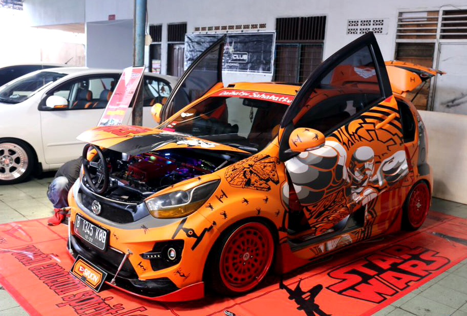 Modifikasi Mobil Daihatsu di Ranah Minang