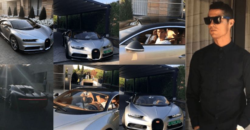 Cristiano Ronaldo Pamer Bugatti Chiron ke Beckham
