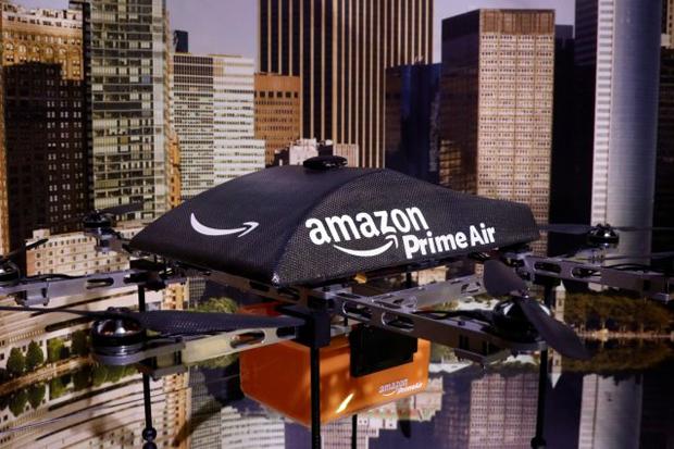Amazon Ciptakan Drone Pengisi Ulang Mobil Listrik 