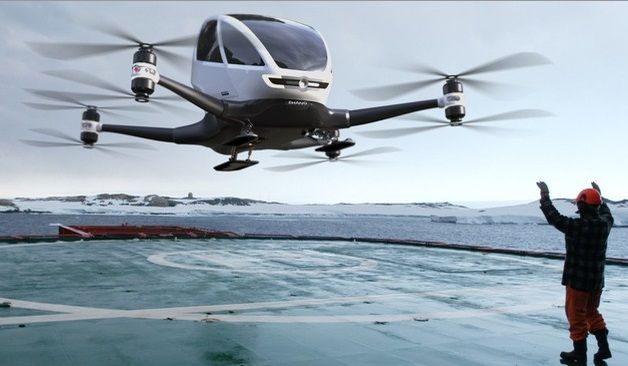 China Siap Operasikan Taksi Pesawat Tanpa Awak