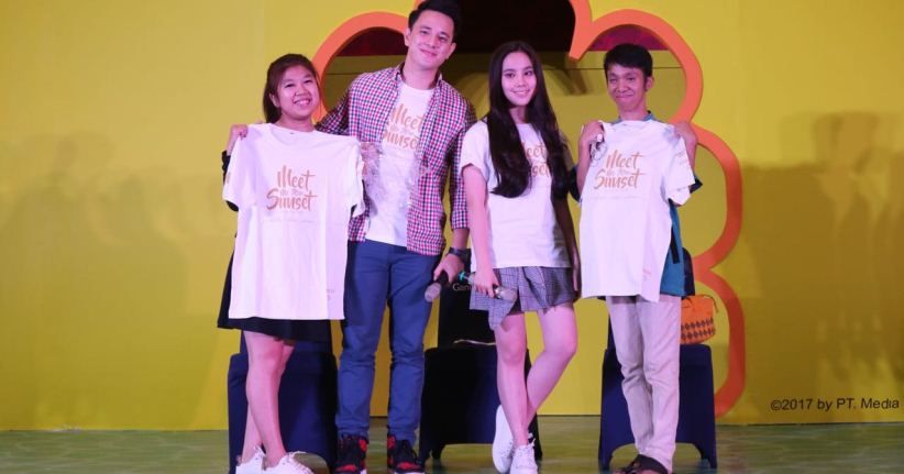 Pemain Film Meet Me After Sunset Sapa Penggemar di Gandaria City