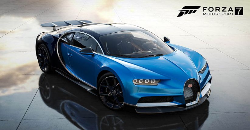 Bugatti Chiron Masuk Jajaran Supercar di Game Forza 7 