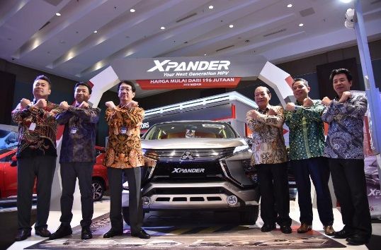 Mitsubishi Xpander Unjuk Gigi di GIIAS Medan 
