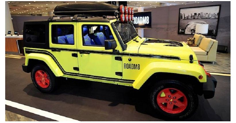 Unik, Jeep Wrangler Dimodifikasi Layaknya Kamar Hotel