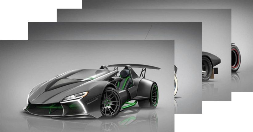 Bagaimana Bila Ducati, Kawasaki, Triumph Buat Mobil? Ini Bentuknya