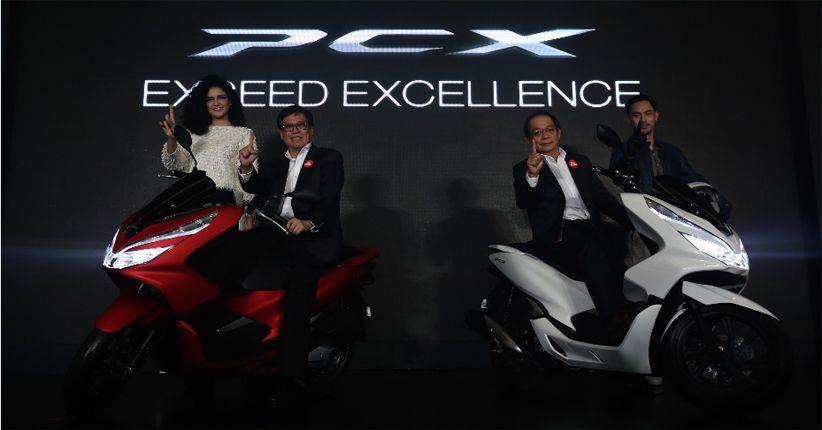 Honda PCX Produksi Indonesia Resmi Mengaspal