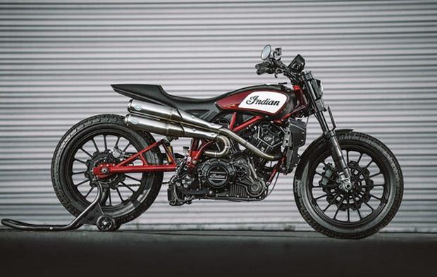 Indian Scout FTR1200 Costum Motor Paling Mencuri Perhatian