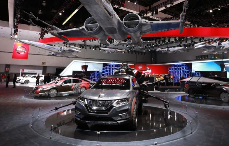 Nissan Pamerkan Mobil Berkonsep Film 'Star Wars: The Last Jedi'