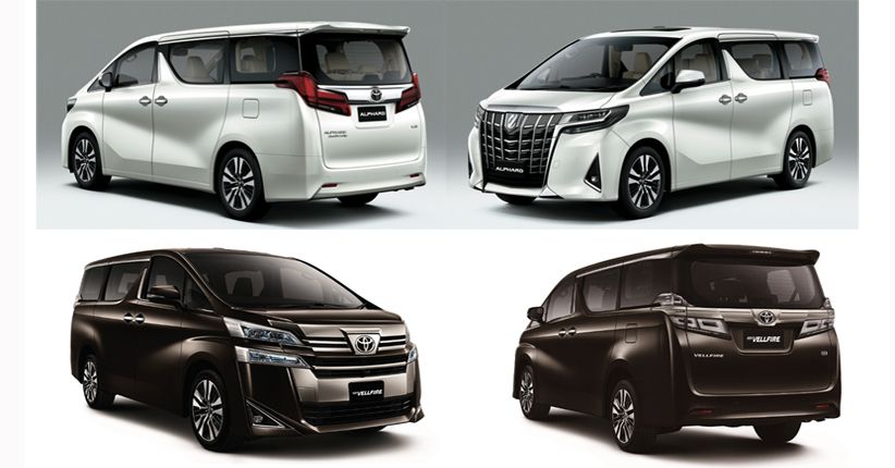 Perbedaan MPV Mewah Toyota Alphard dan Vellfire 
