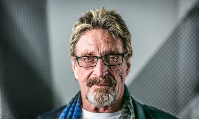 Akun Twitter Disusupi, John McAfee: Saya Punya Haters