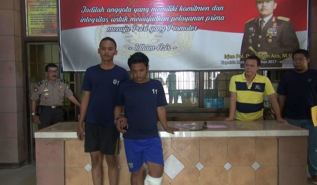 Korban Melawan Langsung Bacok, Begal Sadis Jakarta Timur Tertangkap