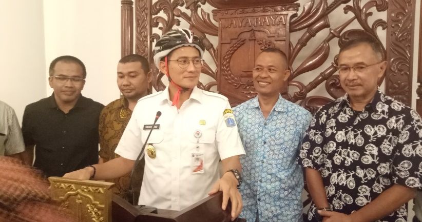 Komunitas Sepeda Usul Bike to Work, Sandi Siap Sediakan Ruang Ganti
