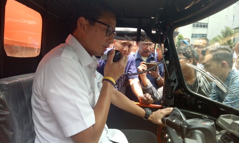 Begini Model Gerobak Sampah untuk 20 RW di Tanjung Priok