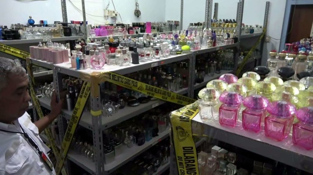 Beromzet Rp36 Miliar, Pabrik Parfum Palsu Digerebek Polda Metro Jaya