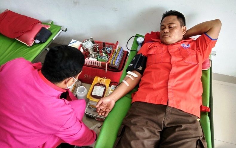 Warga Sambut Antusias Donor Darah Rescue Perindo Kota Tangerang