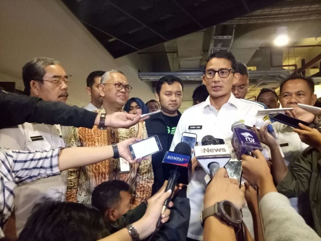 Banjir Jakarta, Sandi Angkat Proyek Sodetan Ciliwung yang Mangkrak