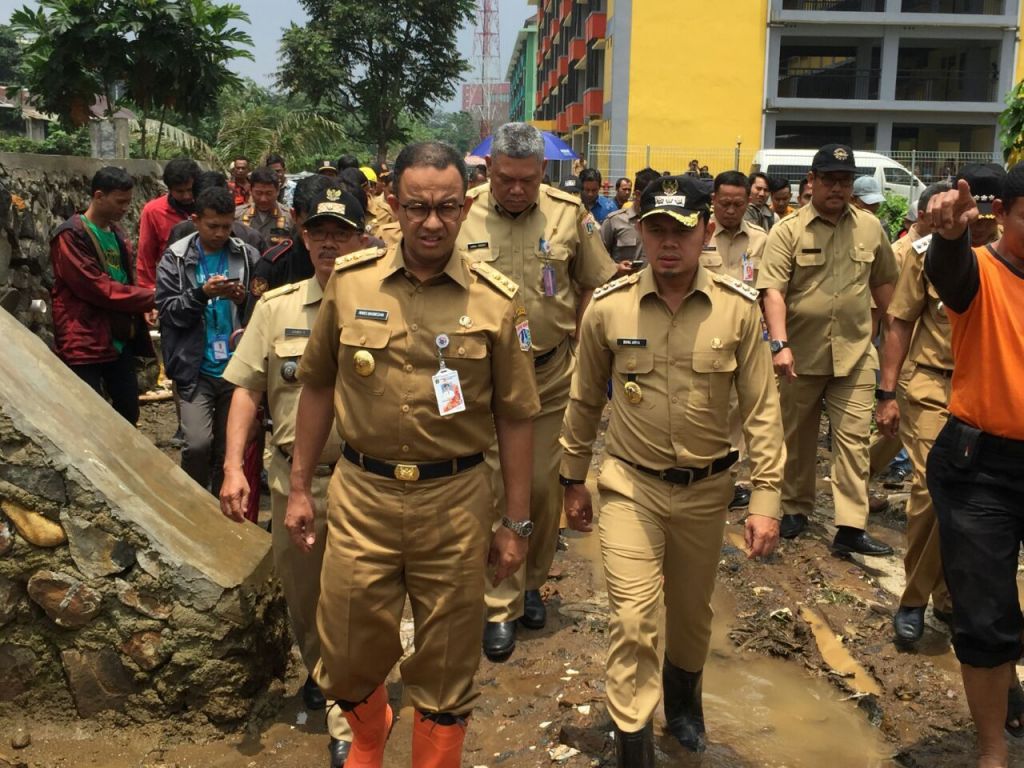 Petakan Banjir Jakarta, Anies Ajak Wali Kota Bogor Kunjungi Katulampa