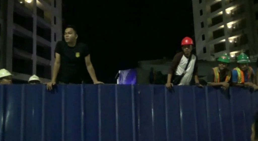 Lokasi Ambruknya Kanopi Apartemen Pakubuwono Masih Dijaga Ketat