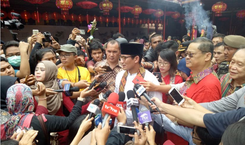 Ini Makna Tahun Anjing Tanah bagi Wakil Gubernur DKI Sandiaga Uno