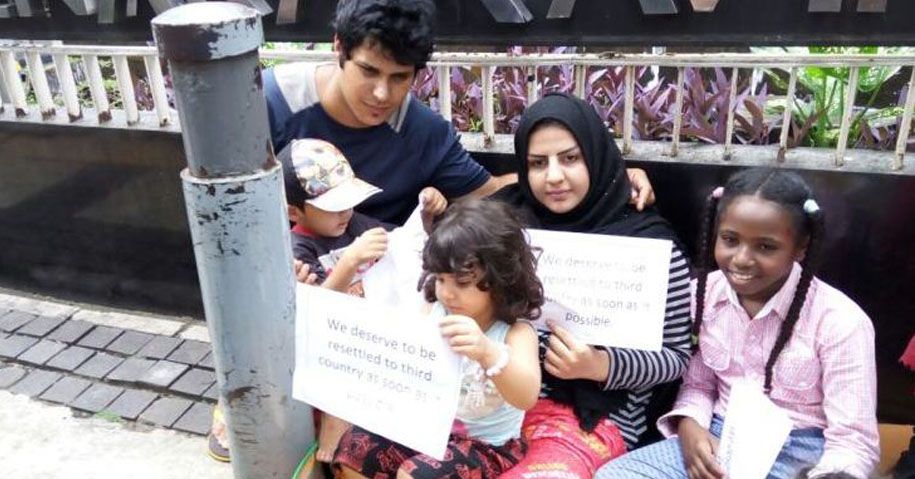 Pihak Imigrasi Berikan Bantuan kepada Para Pencari Suaka di Kalideres