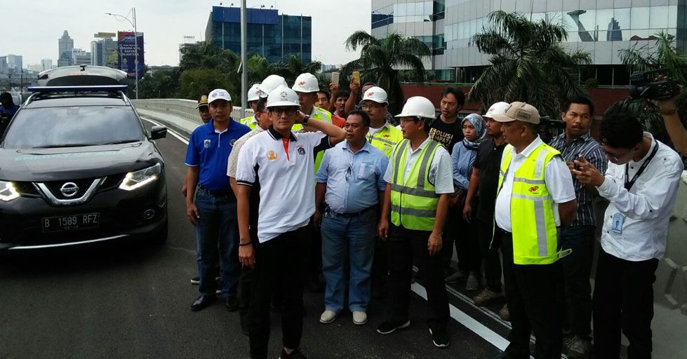 Flyover Pancoran Dibuka Besok, Sandi: Warga Sudah Menunggu Lama