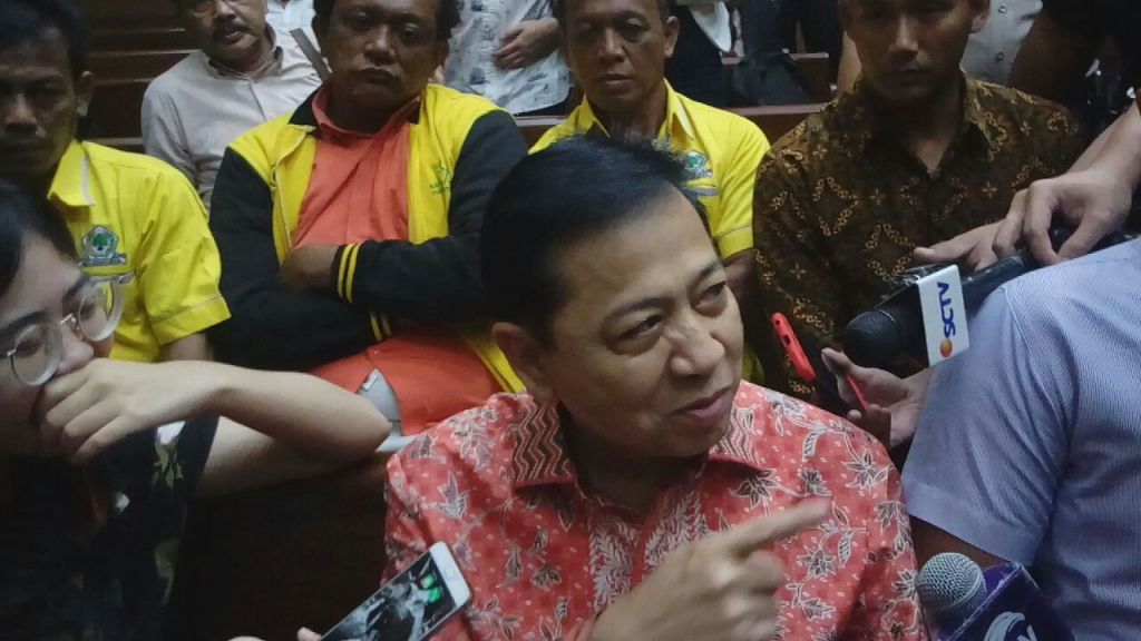 Cerita Setya Novanto Ditahan KPK, Kangen Istri hingga Cuci Piring