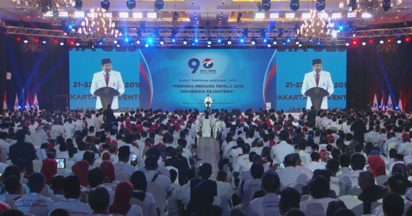 Perindo Dukung Jokowi di Pilpres 2019