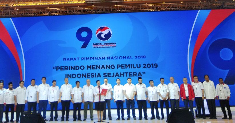 Ketua DPW Ikrar 9 Tekad Pemenangan Perindo di Pemilu 2019 