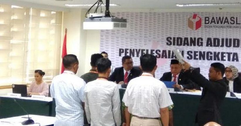  5 Saksi PBB Berikan Keterangan di Sidang Ajudikasi Bawaslu