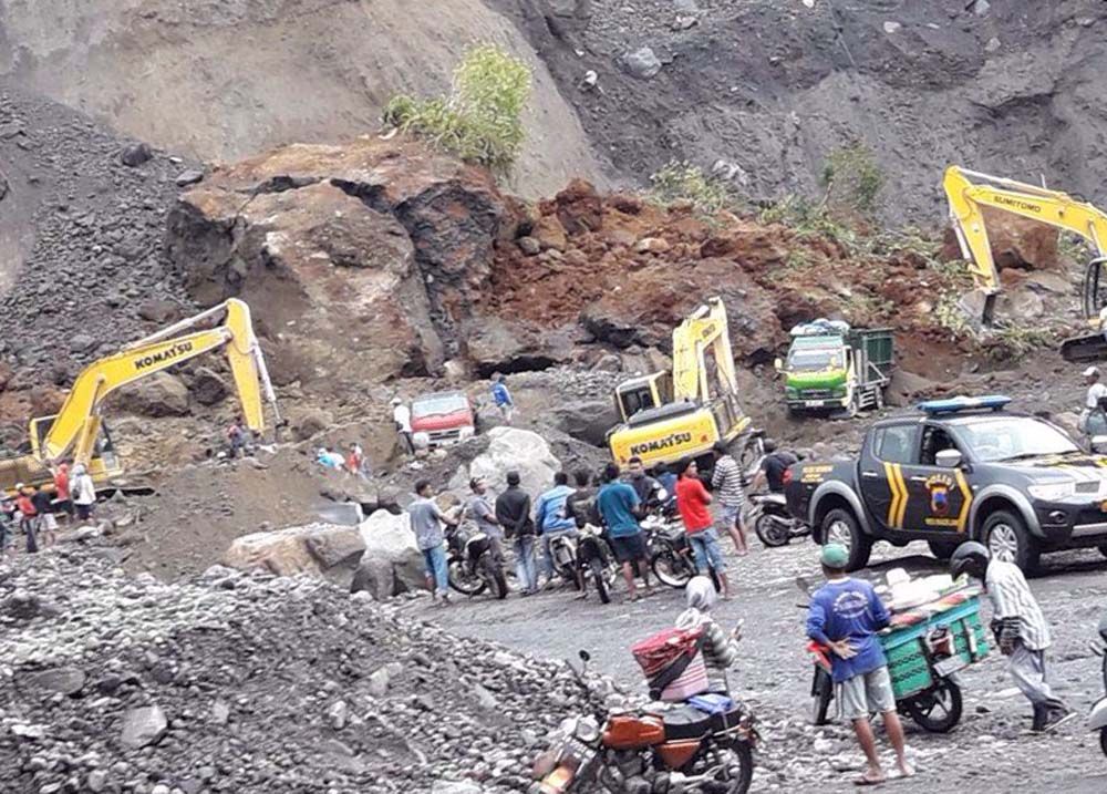 8 Penambang Pasir Tewas Tertimbun Longsor di Magelang