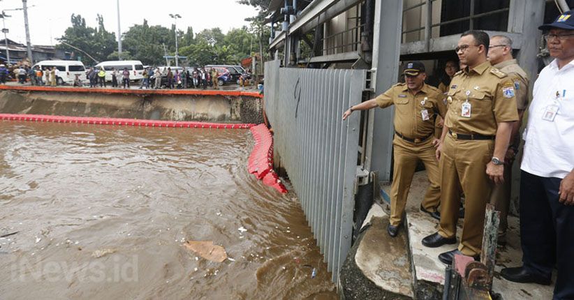 Peringatan Banjir Jakarta, Bendungan Katulampa Siaga 2 Minggu Sore