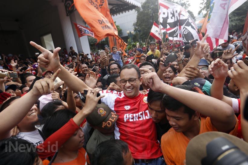 Dukung Persija Juara, Anies Siapkan Nobar di Seluruh Kantor Kelurahan