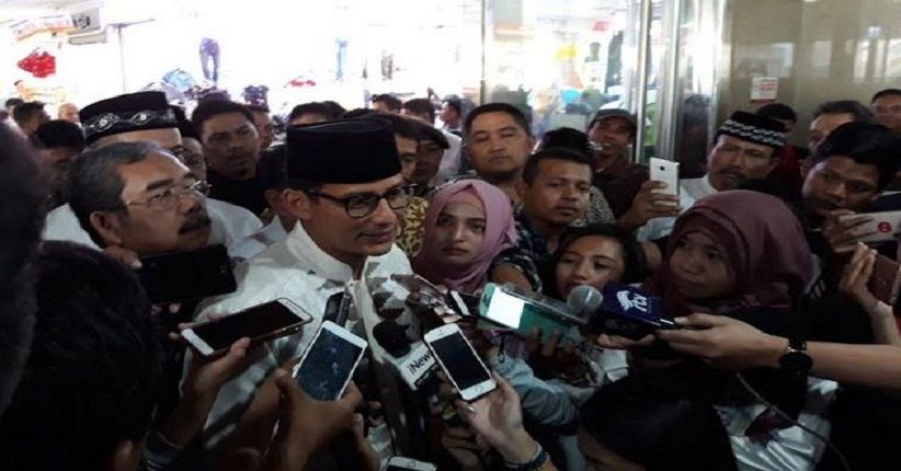 Sandiaga: Revitalisasi Pasar Blok G Tanah Abang Sebelum Ramadhan