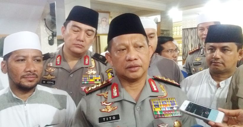 Kapolri Perintahkan Jajarannya untuk Jaga Ulama dan NKRI