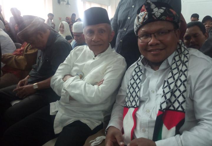 Beri Dukungan Moral, Amien Rais Hadir di Sidang Buni Yani