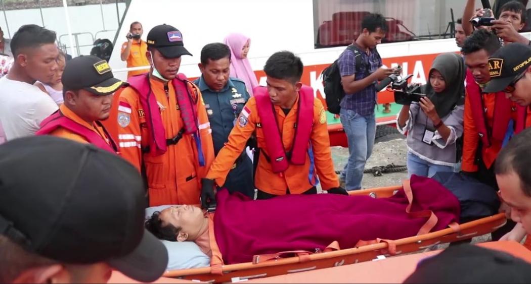 Sakit saat Berlayar, ABK Kapal SM New York Dievakuasi Basarnas di Aceh