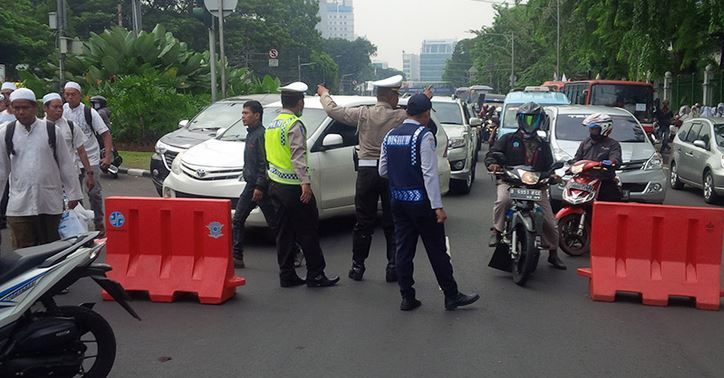 Rekayasa Lalu Lintas di Bundaran HI Jelang Jakarta Muharram Festival
