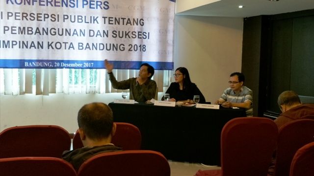 Hasil Survei Calon Wali Kota Bandung, Oded M Danial Tertinggi
