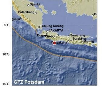 Ini Data Sementara Dampak Gempa Bumi di Perairan Selatan Jawa