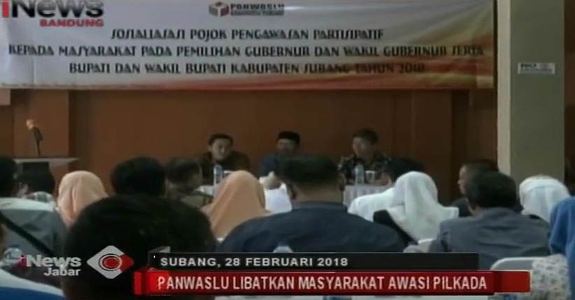 Awasi Pilkada, Panwaslu Subang Bentuk Pojok Pengawas