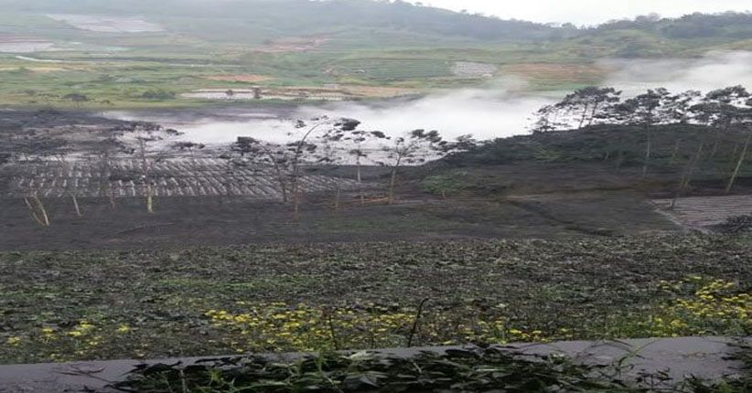 Kawah Sileri Kembali Meletus dan Semburkan Lumpur Setinggi 150 Meter