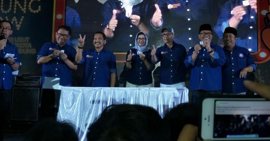 Hasil Pengundian Nomor Urut Pilwalkot Bandung, Ini Kata Para Kandidat